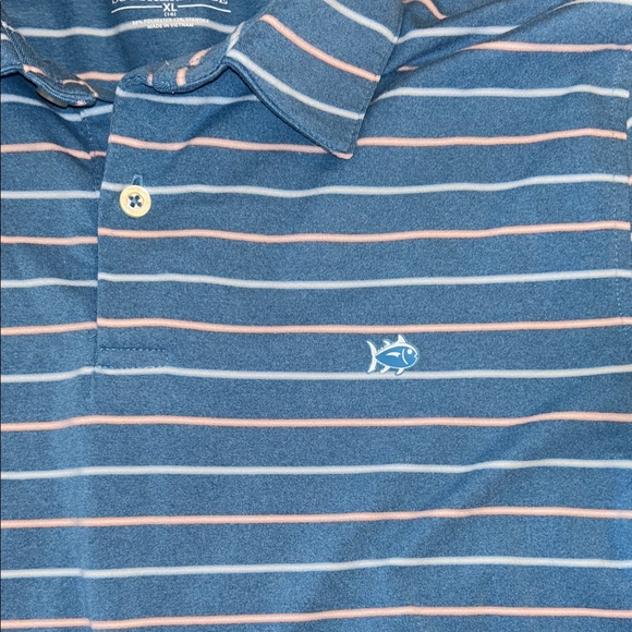 Southern Tide Stripped Polo- Boys - Picture 3 of 3